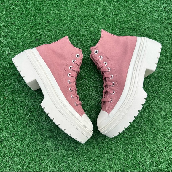 Converse Chuck Taylor All Star Lugged Heel Hi Light Saddle - Picture 7 of 13